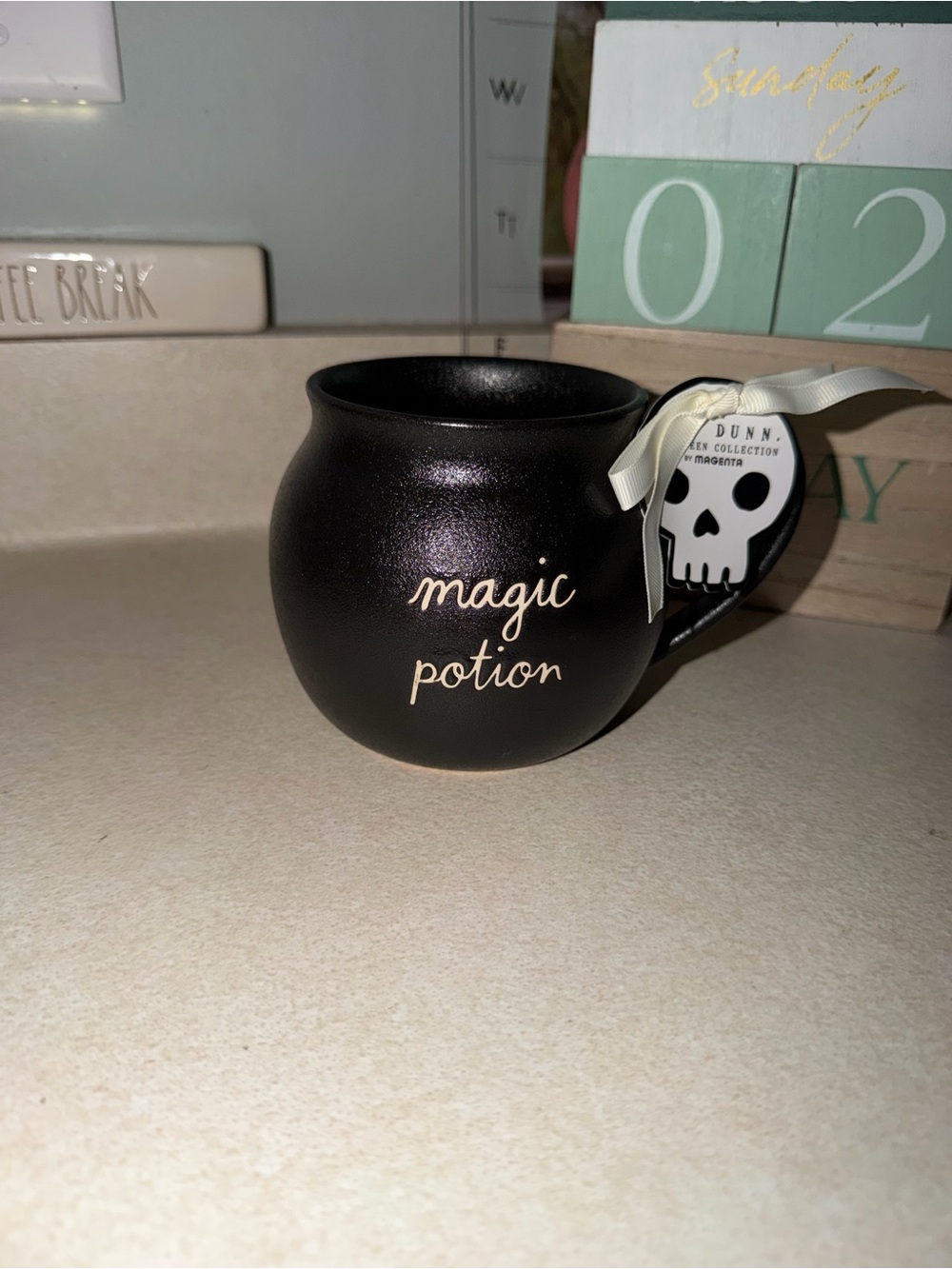 Rae dunn magic potion caldron mug